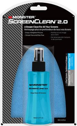 Monster Cleaner Monster ScreenClean 2.0 Screen Cleaning Kit 1314345252 - Best Buy