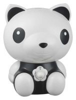 SPT - Cute Animal Series Panda 0.48 Gal. Ultrasonic Cool Mist Humidifier - Black/White - Front_Zoom