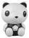 Front. SPT - Cute Animal Series Panda 0.48 Gal. Ultrasonic Cool Mist Humidifier - Black/White.
