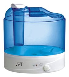 SPT - 2 Gal. Ultrasonic Cool Mist Humidifier - White - Front_Zoom