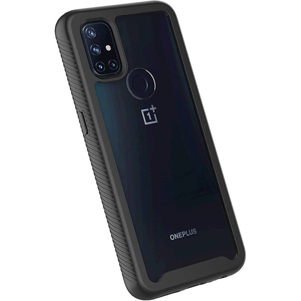 Alt View 15. SaharaCase - Grip Series Hard shell Case for OnePlus Nord N10 5G - Black.