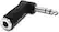 Angle Standard. Hosa Technology - 1/4" TRS Right-Angle Adapter.