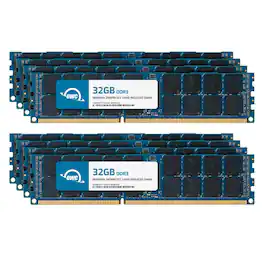 OWC - 256GB (8x32GB) LRDIMM Memory RAM For Cisco UCS B200 M3 UCS B22 M3 UCS B420 M3 UCS C22 M3 UCS C220 M3 - Black Chips