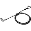 Front. Kensington - Kensington Slim NanoSaver Combination Laptop Lock - Resettable - 4-digit - Combination Lock - Carbon Steel - For.