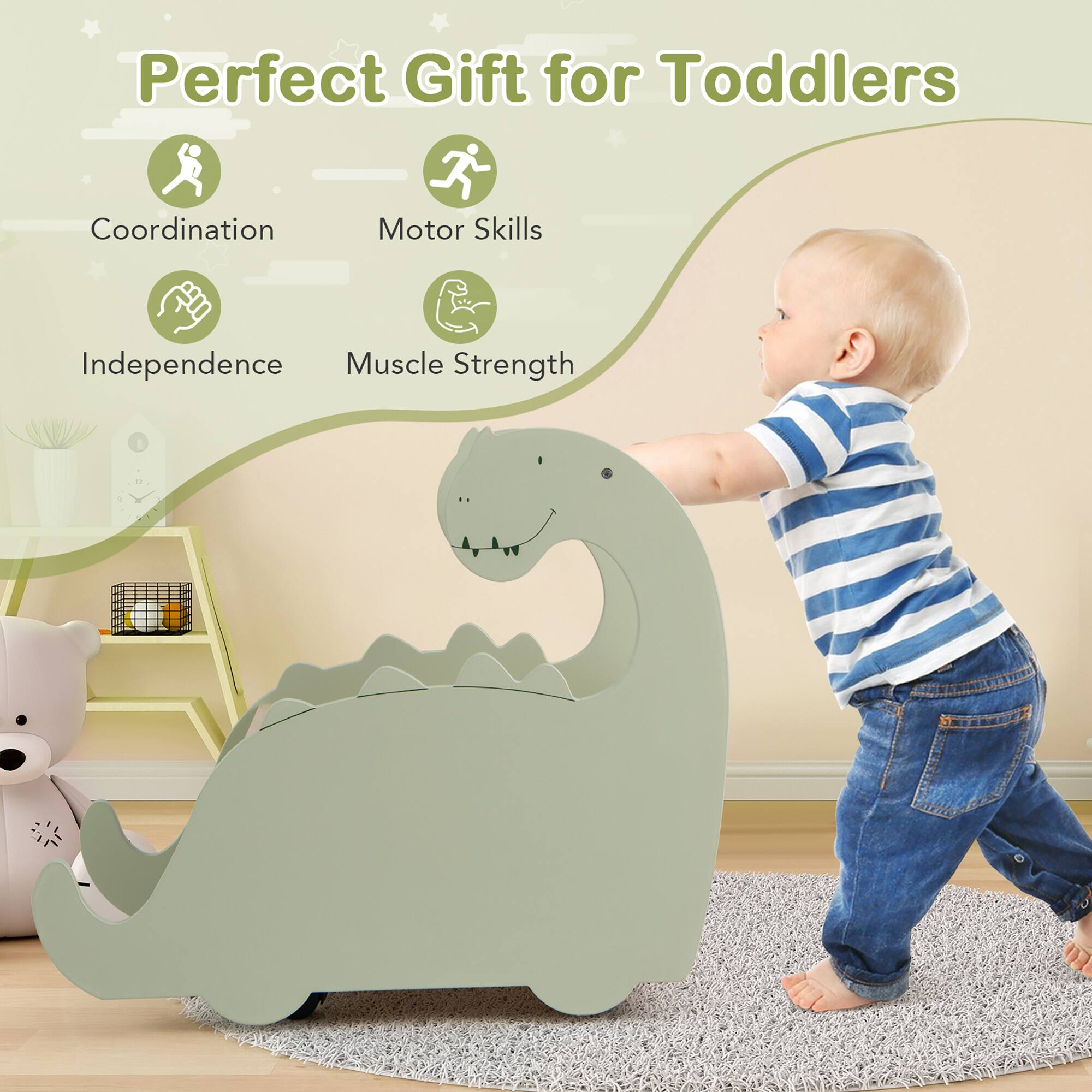 Perfect Gift for Toddlers

- Coordination
- Motor Skills
- Independence
- Muscle Strength