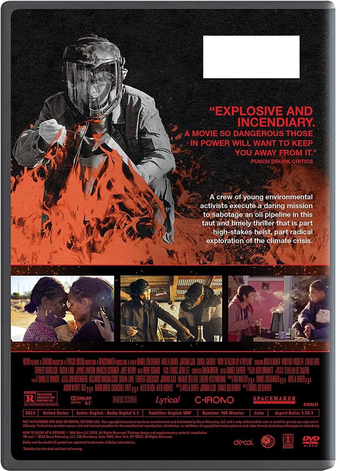 Alt View 1. How to Blow Up a Pipeline   - DVD.