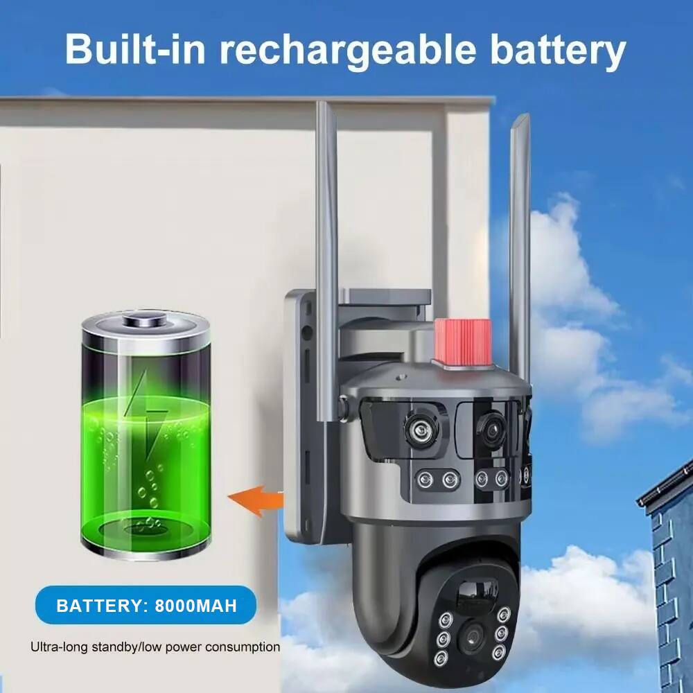 Built-in rechargeable battery

BATTERY: 8000MAH

Ultra-long standby/low power consumption