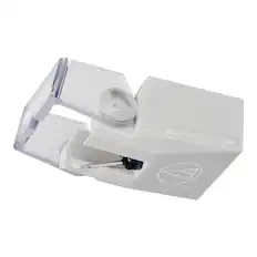 Front. Audio-Technica - Audio-Technica AT-VMN70xSP VMx SP Replacement Stylus for AT-VM670xSP Cartridge - White.