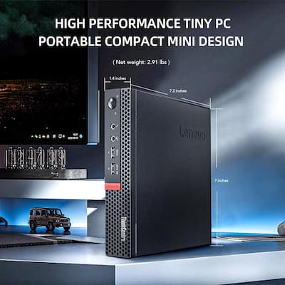 Lenovo Refurbished Excellent ThinkCentre M710Q Tiny Desktop, Core Lenovo Refurbished Excellent ThinkCentre M710Q Tiny Desktop, Core
