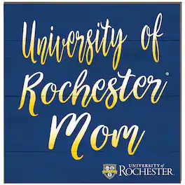 Jardine - Rochester Yellow Jackets 10'' x 10'' Team Mom Plaque - Navy