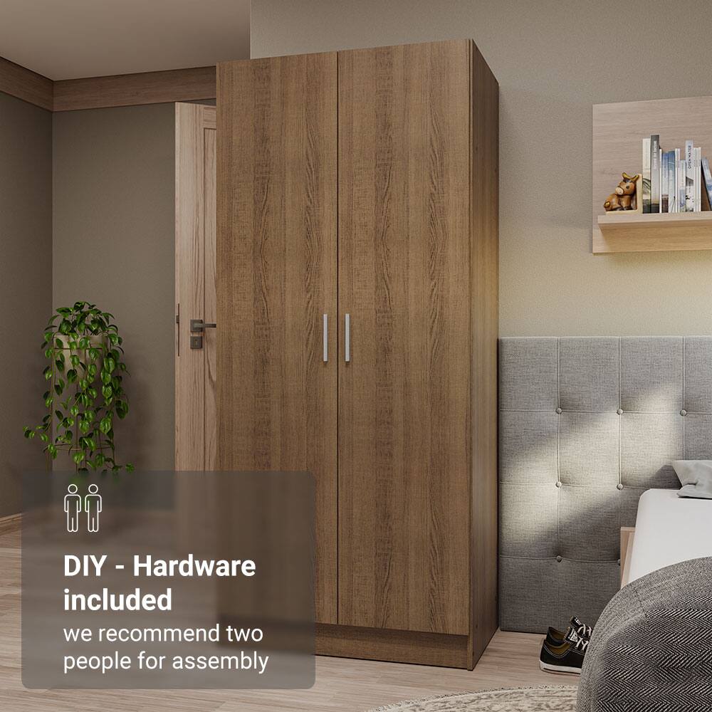 DIY - Hardware included  
we recommend two people for assembly