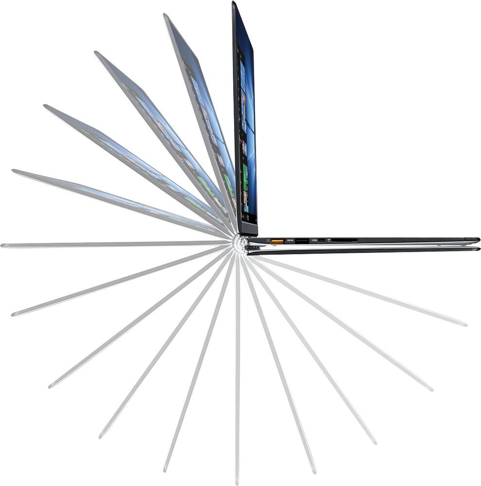 Alt View 10. Lenovo - Yoga 3 Pro 2-in-1 13.3" Touch-Screen Laptop - Intel Core M - 8GB Memory - 256GB Solid State Drive - Silver.