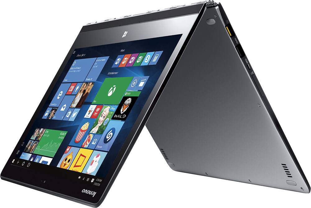 Alt View 13. Lenovo - Yoga 3 Pro 2-in-1 13.3" Touch-Screen Laptop - Intel Core M - 8GB Memory - 256GB Solid State Drive - Silver.