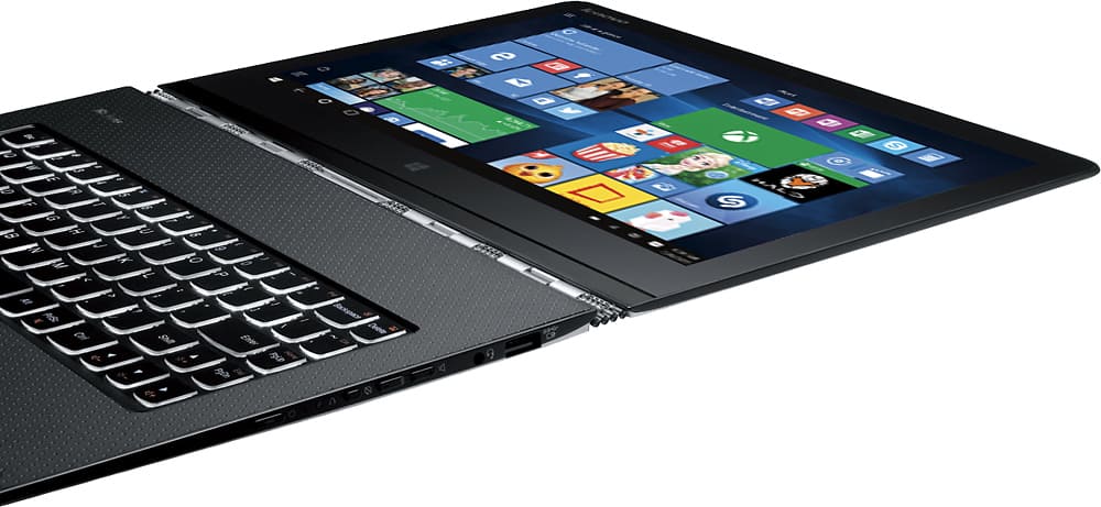 Alt View 14. Lenovo - Yoga 3 Pro 2-in-1 13.3" Touch-Screen Laptop - Intel Core M - 8GB Memory - 256GB Solid State Drive - Silver.