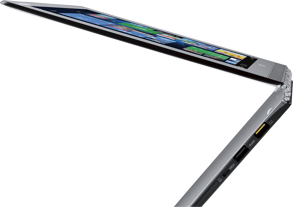 Alt View 18. Lenovo - Yoga 3 Pro 2-in-1 13.3" Touch-Screen Laptop - Intel Core M - 8GB Memory - 256GB Solid State Drive - Silver.