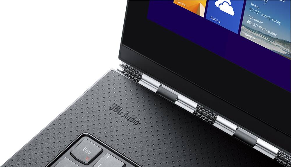 Alt View 7. Lenovo - Yoga 3 Pro 2-in-1 13.3" Touch-Screen Laptop - Intel Core M - 8GB Memory - 256GB Solid State Drive - Silver.