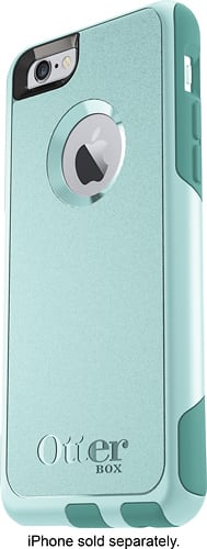 OtterBox - Commuter Series Case for Apple® iPhone® 6 and 6s - Aqua Sky - Larger Front