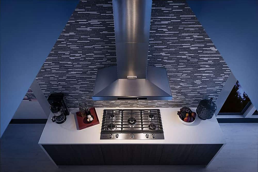 Alt View 29. KitchenAid - 36" Built-In Gas Cooktop - Stainless steel.