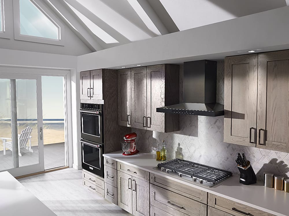 Alt View 34. KitchenAid - 36" Built-In Gas Cooktop - Stainless steel.