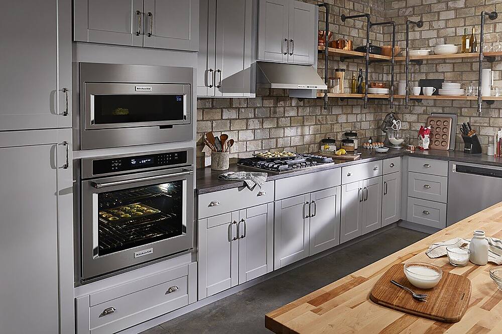 Alt View 20. KitchenAid - 30" Built-In Gas Cooktop - Stainless steel.