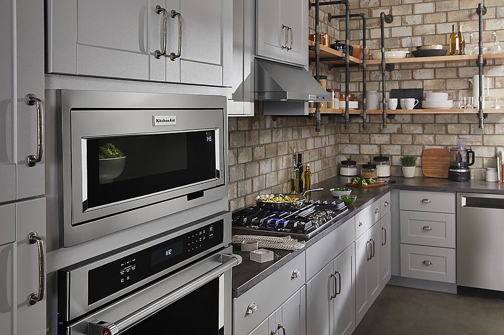 Alt View 21. KitchenAid - 30" Built-In Gas Cooktop - Stainless steel.