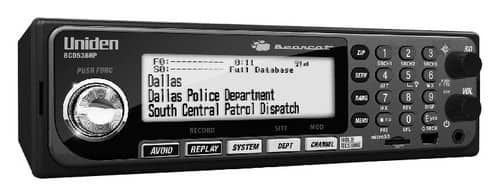  Uniden - HomePatrol Series Digital Mobile Scanner