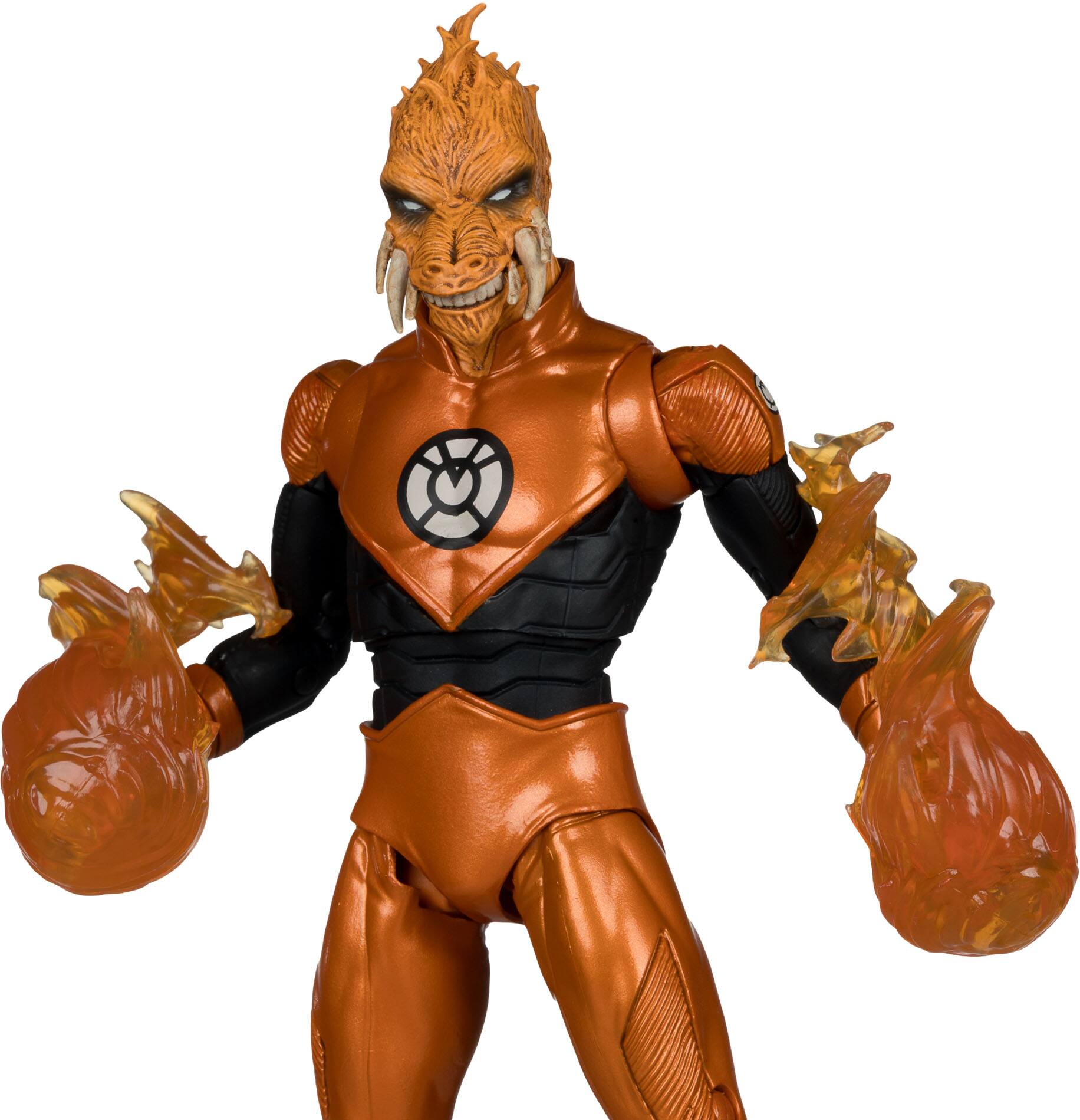 Alt View 1. McFarlane Toys - DC Multiverse Larfleeze (DC Classic) 7.3" Action Figure.