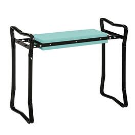 Outsunny - Padded Garden Kneeler and Seat Bench, Padded Foldable Garden Stool - Green