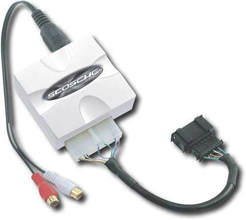 Front Standard. Scosche - Apple® iPod® Charging/Sync Cable for Select Honda Vehicles.