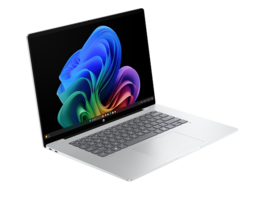 HP - OmniBook 5 Laptop Computer 16" 2K Touch Screen Snapdragon X Plus 32 GB - Glacier silver aluminum