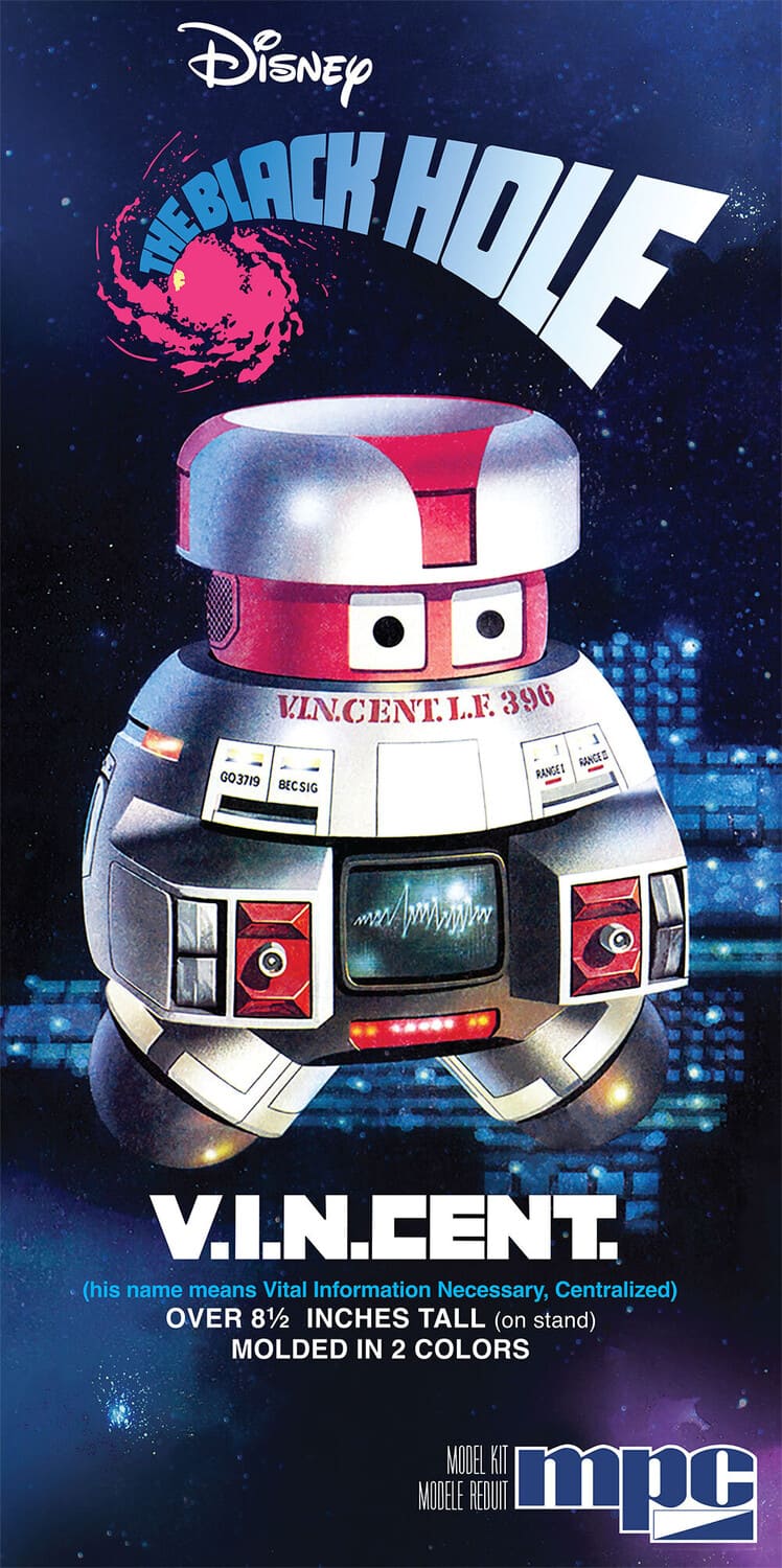 PopMarket - The Black Hole V.I.N.CENT. Robot MPC Model Kit - COLLECTIBLES - Multicolor