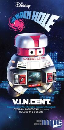 PopMarket - The Black Hole V.I.N.CENT. Robot MPC Model Kit - COLLECTIBLES - Multicolor