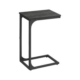 Cleave Techs Inc - Modern C-Shaped Side Table - Black