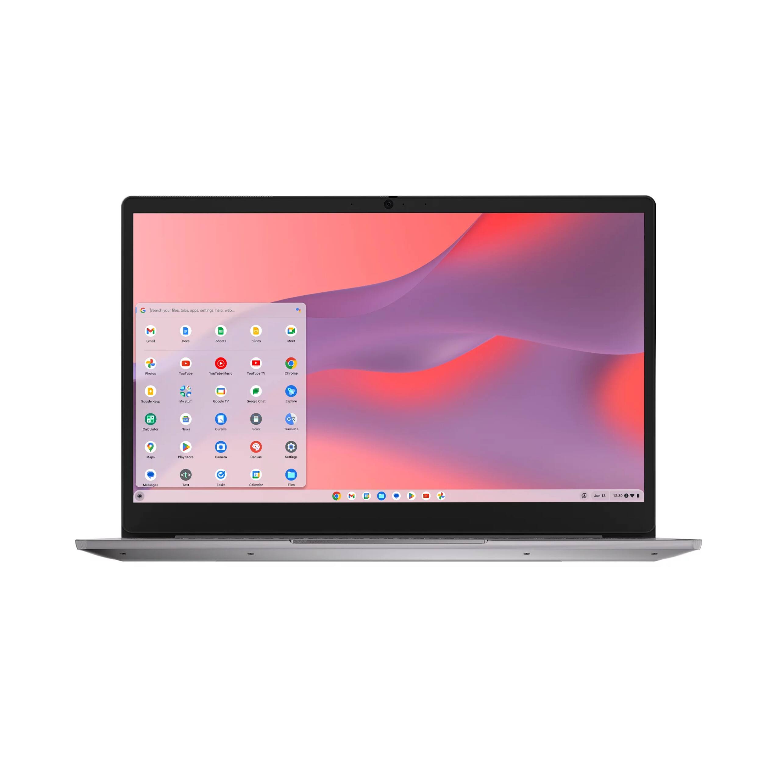 Alt View 8. Lenovo - IdeaPad 3i Chromebook 15.6" Full HD Laptop - Intel Celeron 2021 - 4GB Memory with 224GB Storage - Arctic Grey.