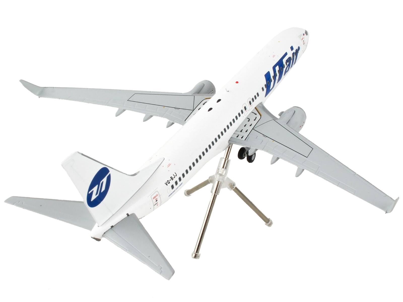 The text on the image is:

- "UTair" (on the fuselage)
- "UT" (on the tail)
- "VO-BJJ" (on the rear fuselage)