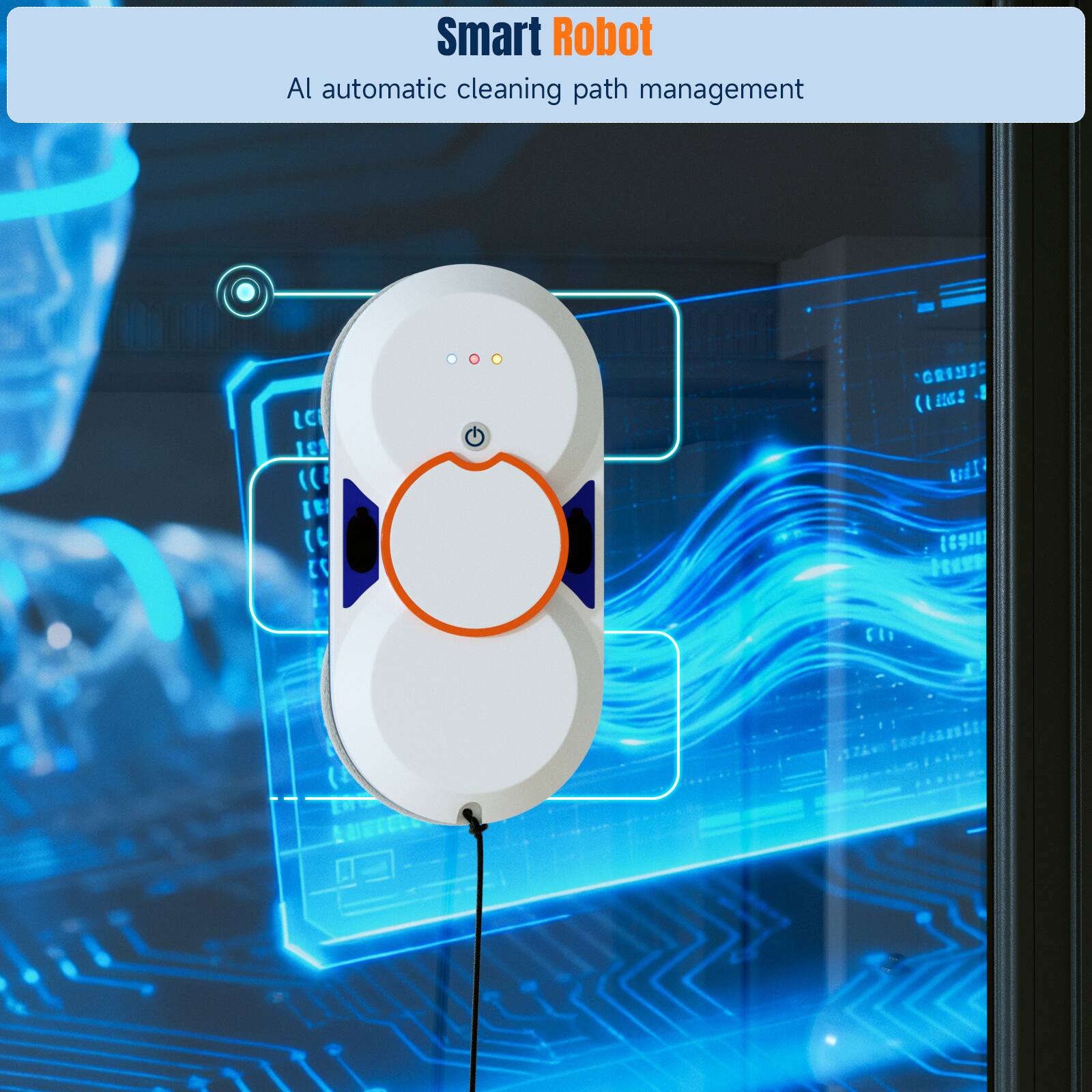 Smart Robot  
AI automatic cleaning path management