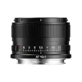 TTArtisan - AF 40mm f/2 Lens for L Mount, Black
