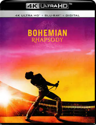 Front. Bohemian Rhapsody (4K UHD / Blu-ray + Digital) NEW.