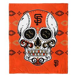 Northwest - San Francisco Giants 50" x 60" Candy Skull Silk Touch Throw Blanket - Multicolor