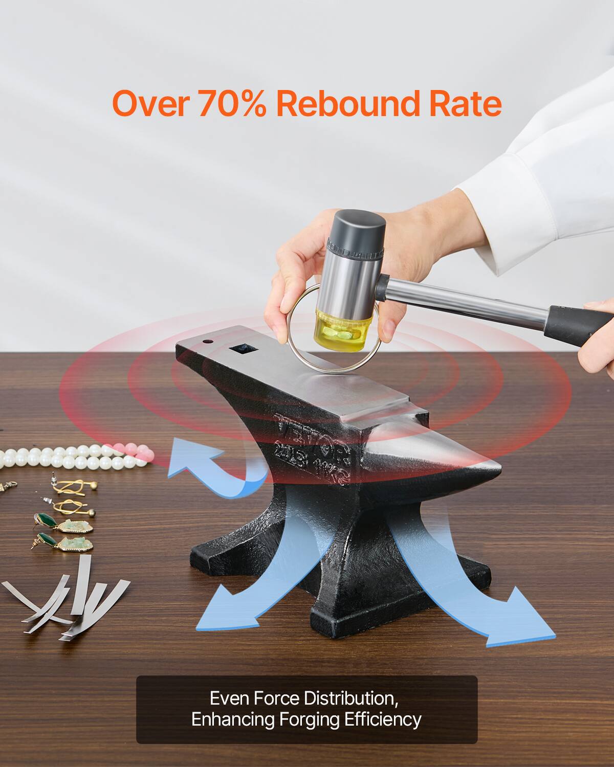 Over 70% Rebound Rate

Even Force Distribution, Enhancing Forging Efficiency
