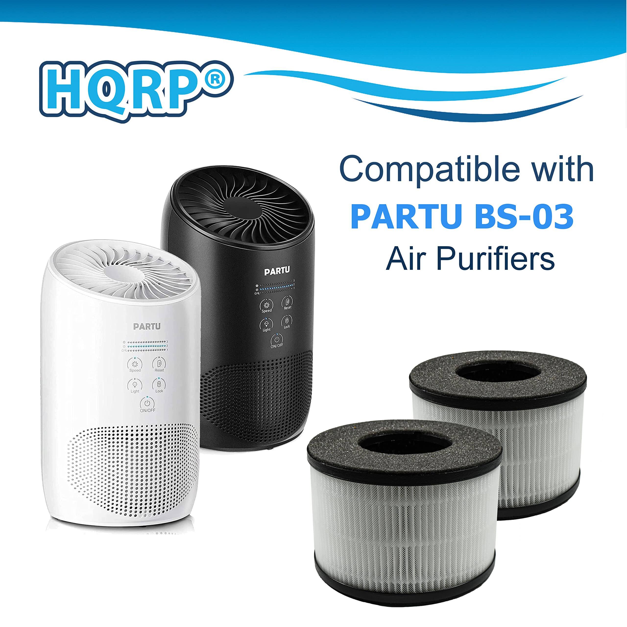 HQRP Compatible with PARTU BS-03 Air Purifiers