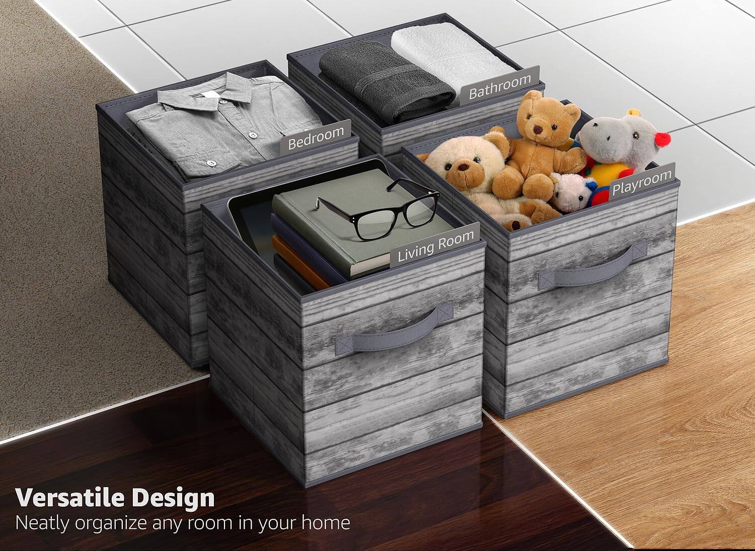Versatile Design  
Neatly organize any room in your home  

Bedroom  
Bathroom  
Living Room  
Playroom