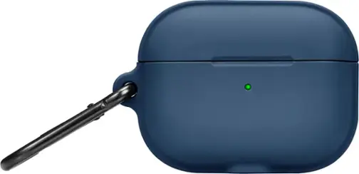 Insignia™ - Case + Cleaning Tool for Apple AirPods Pro 1st and 2nd Generation - Blue