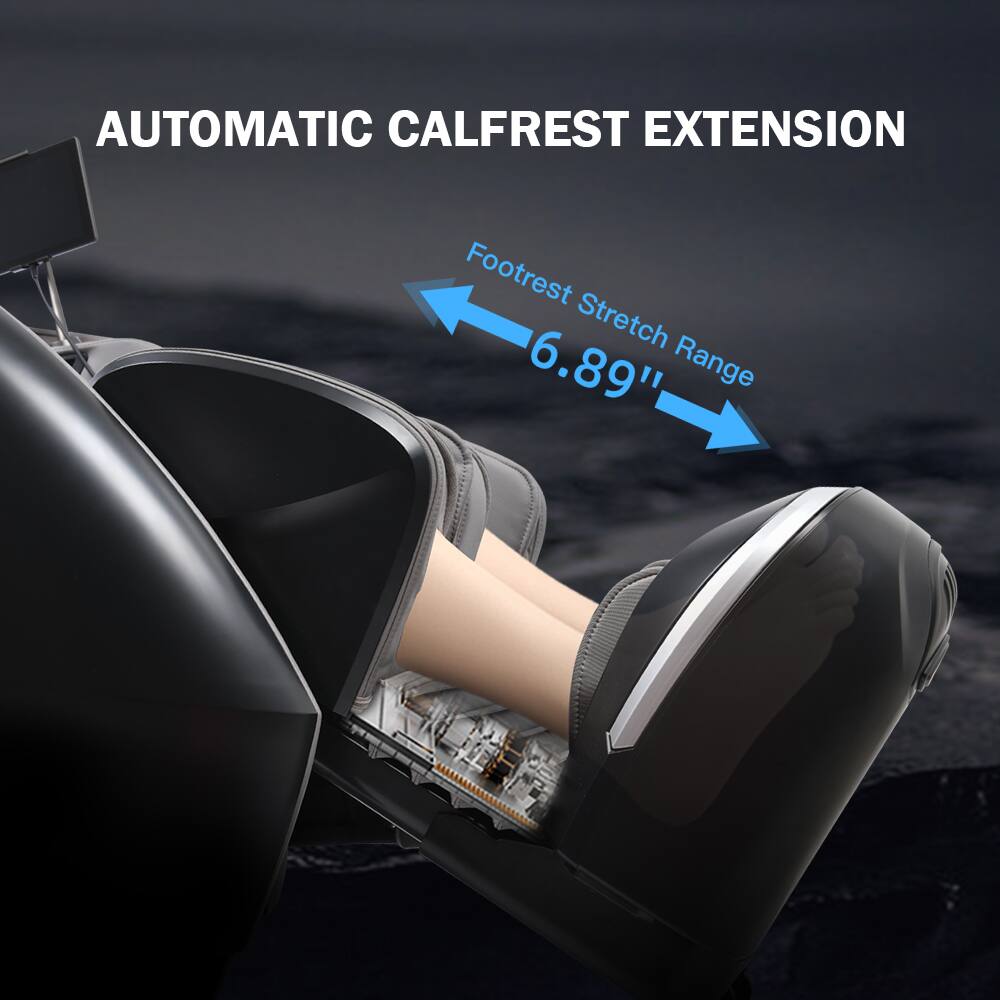 AUTOMATIC CALFREST EXTENSION Footrest Stretch Range 6.89"