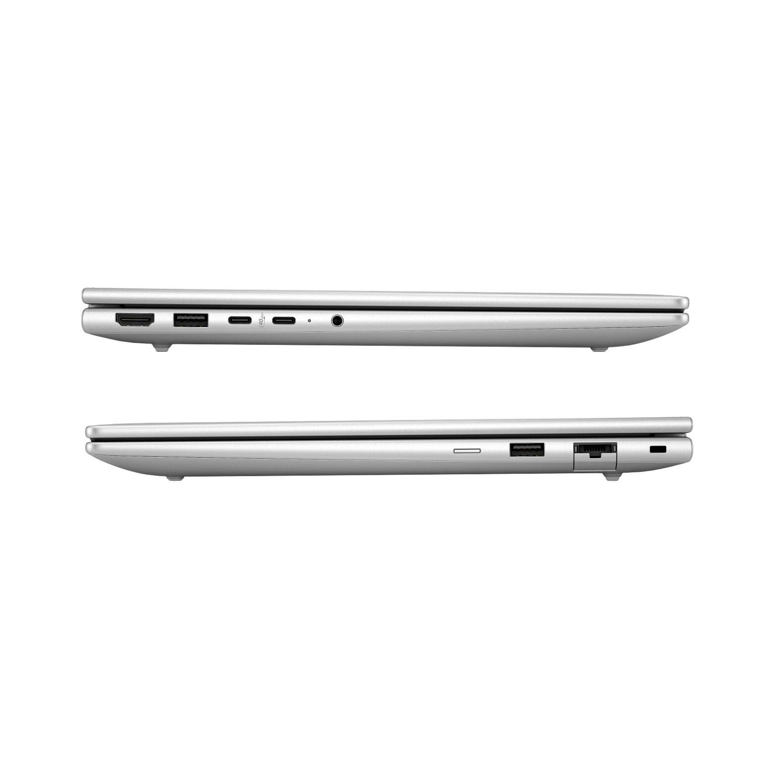 Alt View 4. HP - EliteBook 6 G1q 14" WUXGA Qualcomm Snapdragon X Elite X1E-78-100 3.40 GHz 64 GB 1 TB SSD Qualcomm Adreno W11 Pro Laptop - Silver.