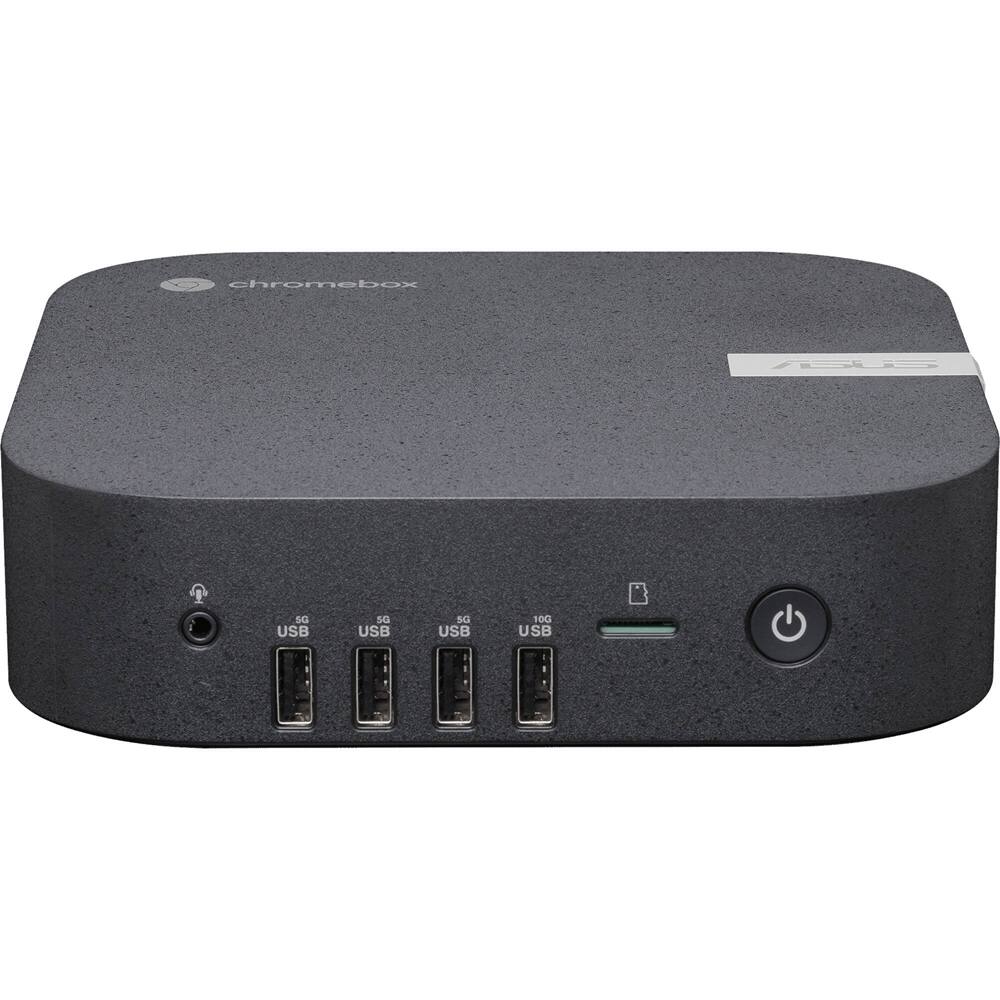 ASUS - Chromebox 5a Mini Desktop Computer CHROMEBOX5a-S5081UNE - Black