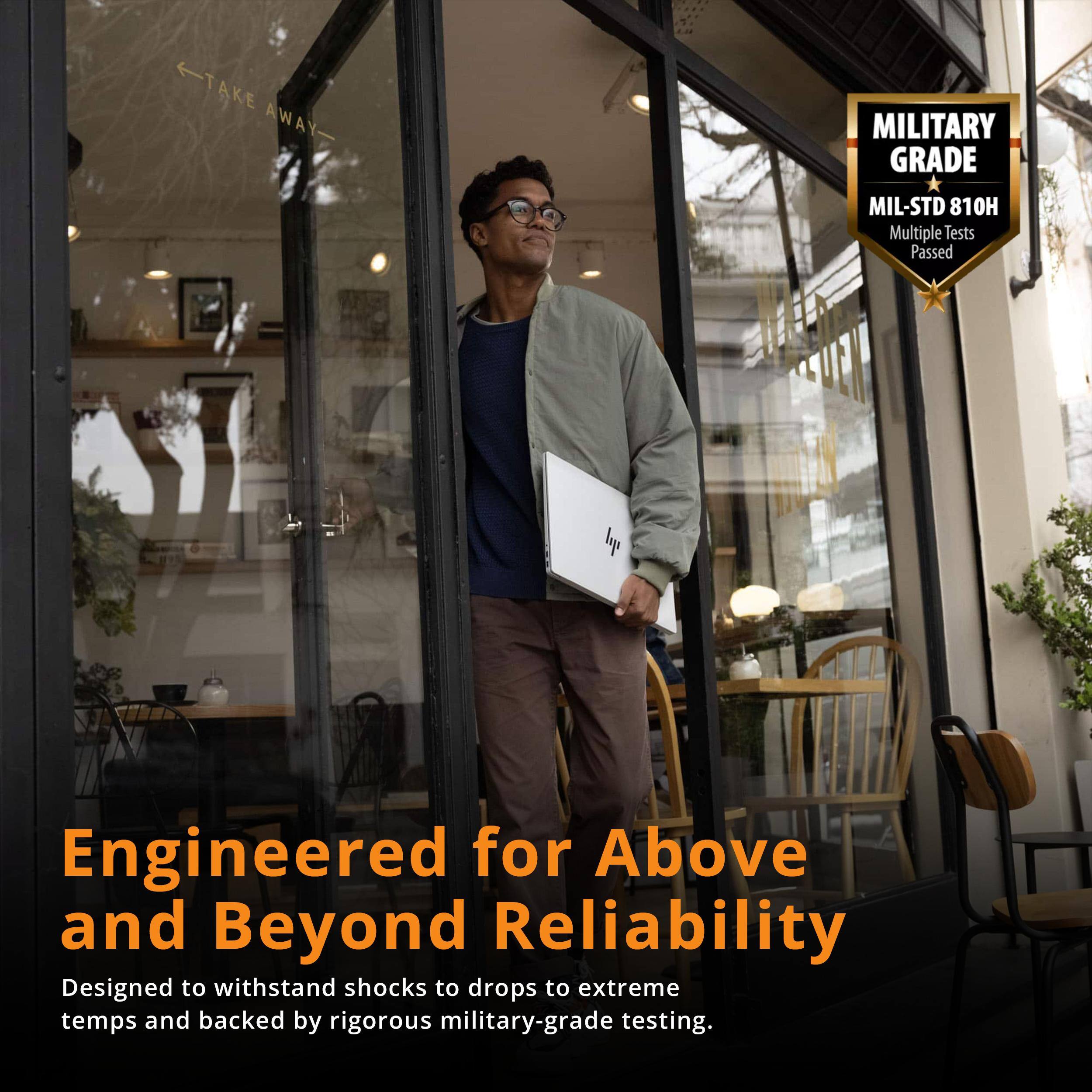 TAKE AWAY- MILITARY GRADE MIL-STD 810H Multiple Tests Passed

Engineered for Above and Beyond Reliability

Designed to withstand shocks to drops to extreme temps and backed by rigorous military-grade testing.