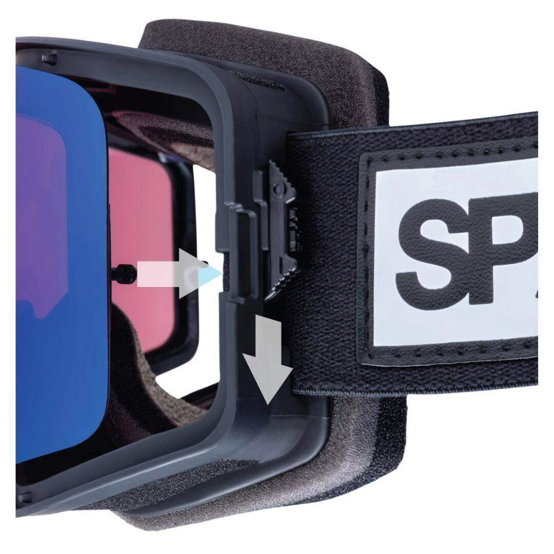 Back. Spy Optic - Spy Optic Marauder Elite Eco Matte White Snow Goggle with Toric Lens - N/A.