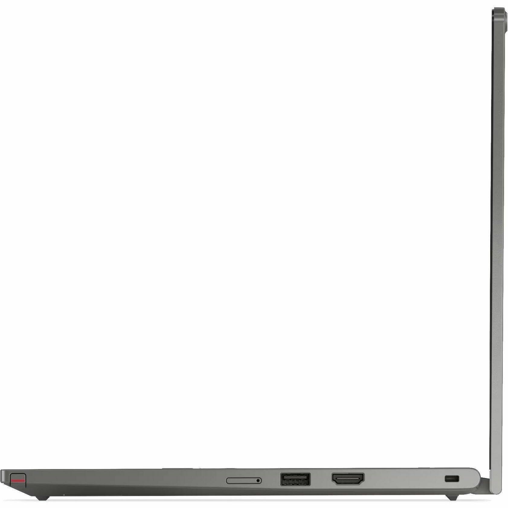 Alt View 5. Lenovo - ThinkPad L13 2-in-1 Gen 6 (AMD) 3.30 GHz W11P64 32.0GB 512GB PCIe 13.3 - ThinkPad L13 2-in-1 Gen 6 (AMD), AMD - Luna Gray.