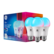 Cync Direct Connect Smart Bulbs
Millions of Colors & White Tones
Works with Alexa, Google Home, & Apple HomeKit
60W Equivalent | 800 Lumens
3 Bulbs | LED A19
Cync Full Color
Easily control with voice or app
Precisely separate colors for each bulb
